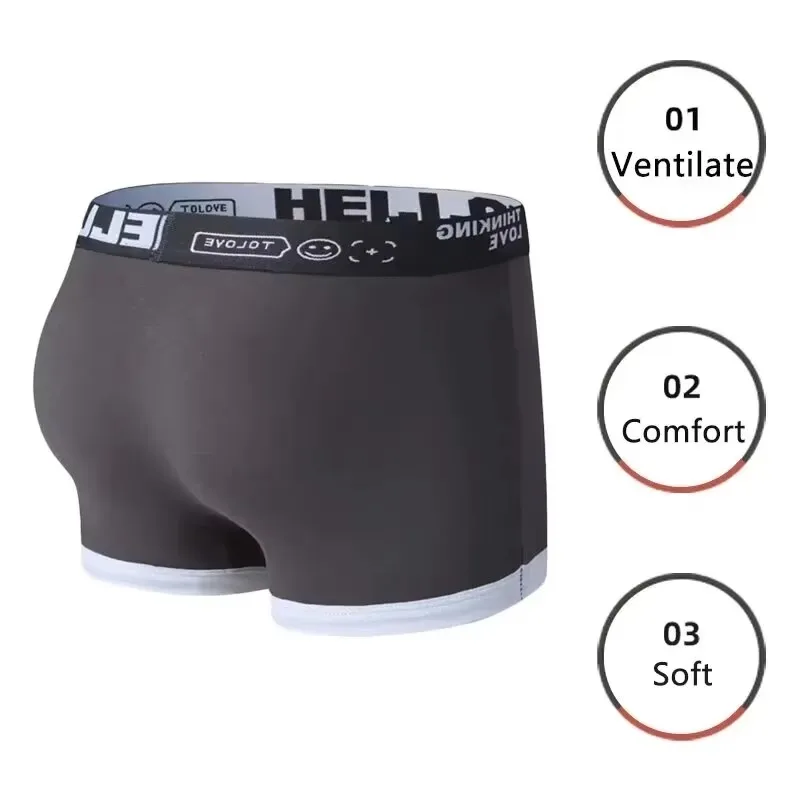 Men's Underwear Cotton Underwe - Boxer Brief Pack Cotton 评论和价格