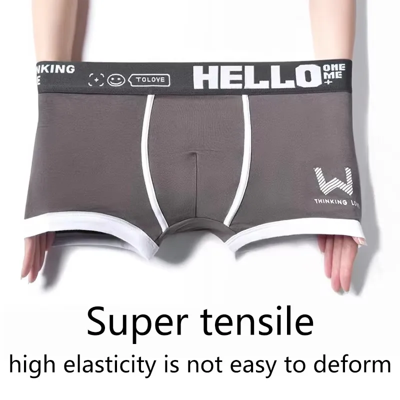 Men's Underwear Cotton Underwe - Boxer Brief Pack Cotton 评论和价格