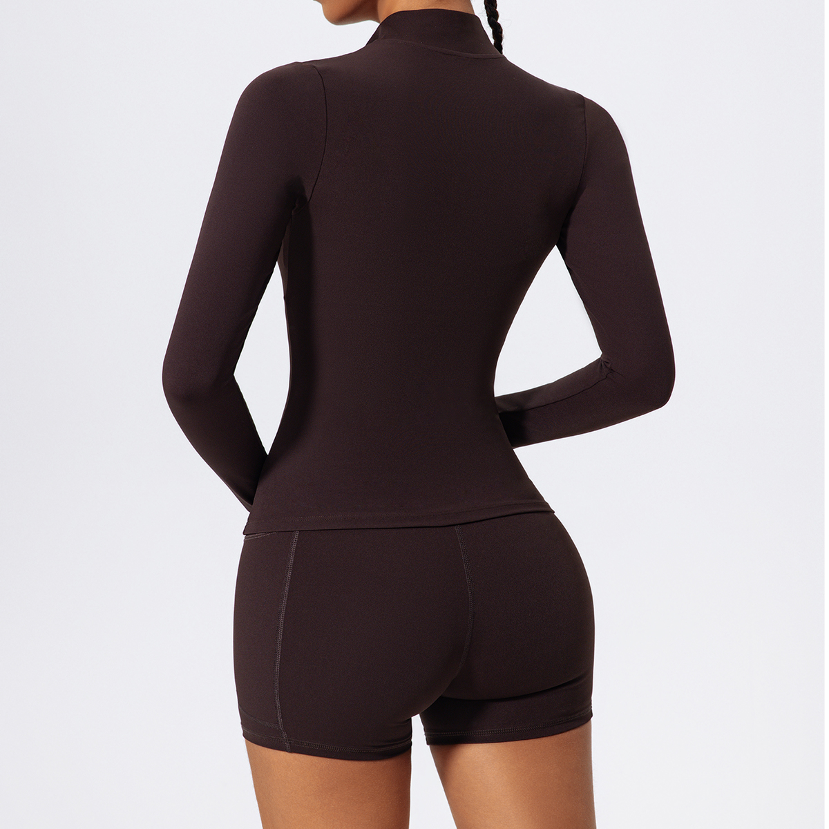 Hearuisavy Gym Half Zipper Hig - Compression Long Pant 评论和价格