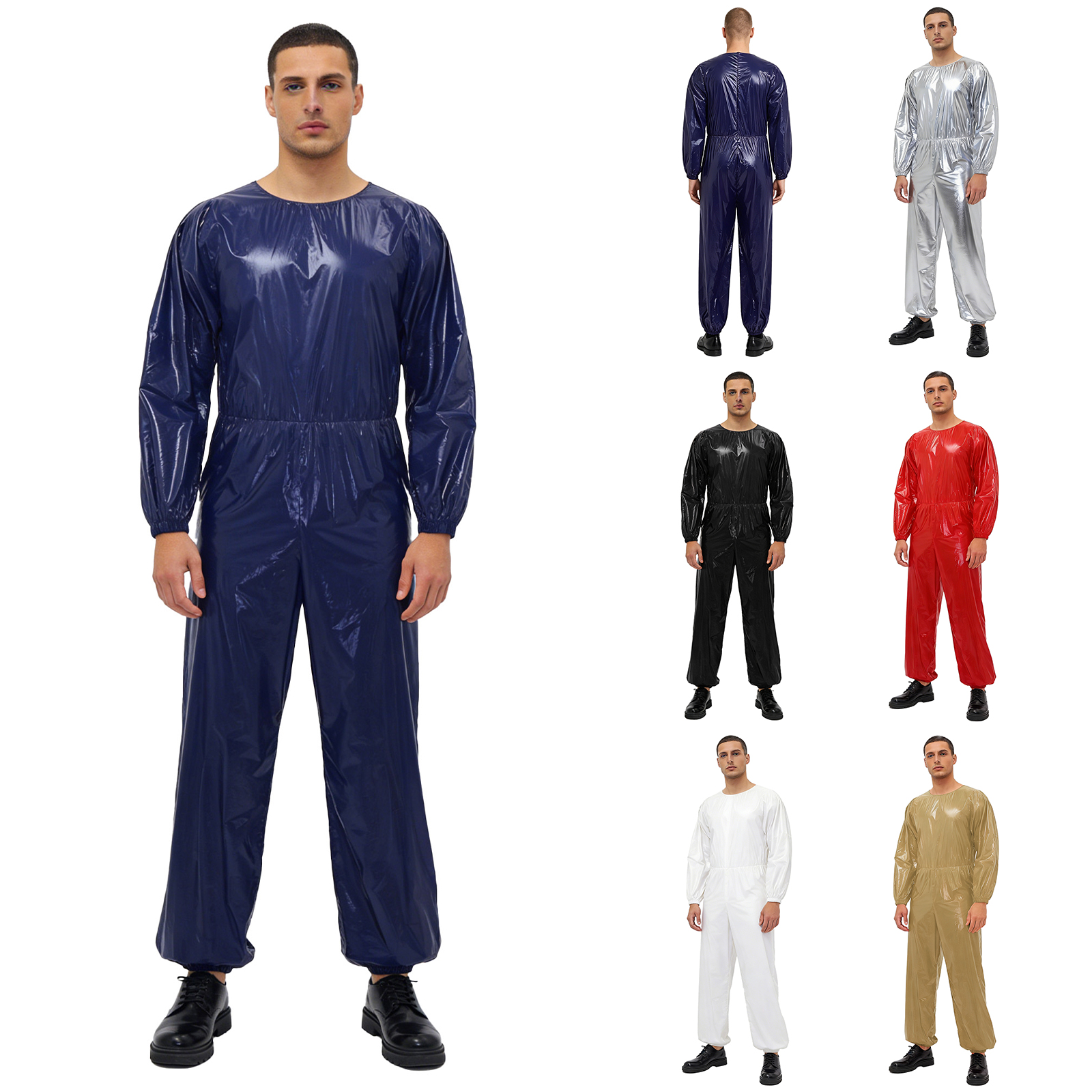 Adult Unisex Sauna Suit Shiny  - Compression Long Pant 评论和价格