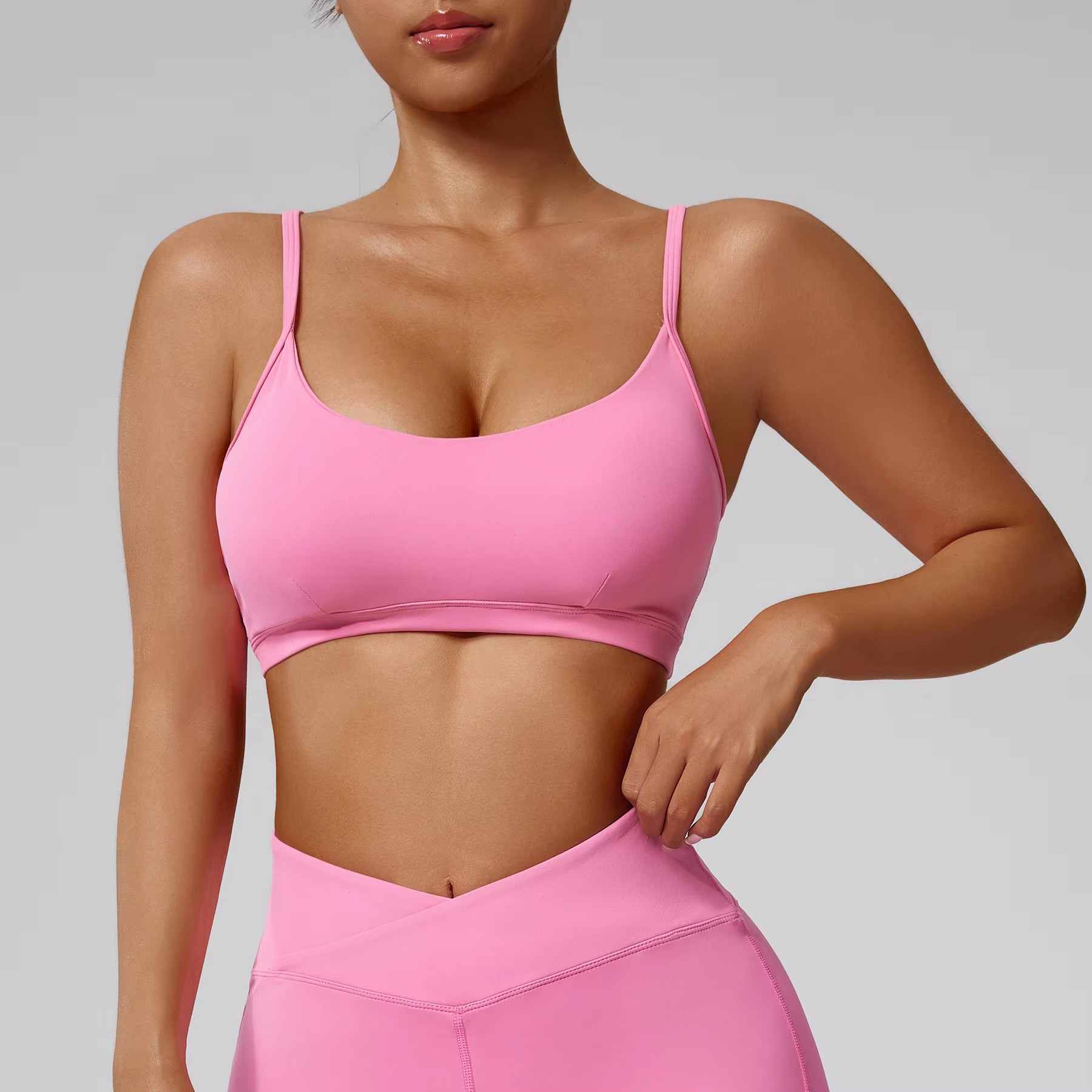 Sexy Cross Back Sports Bra Wom - Quick Dry Underwear 评论和价格