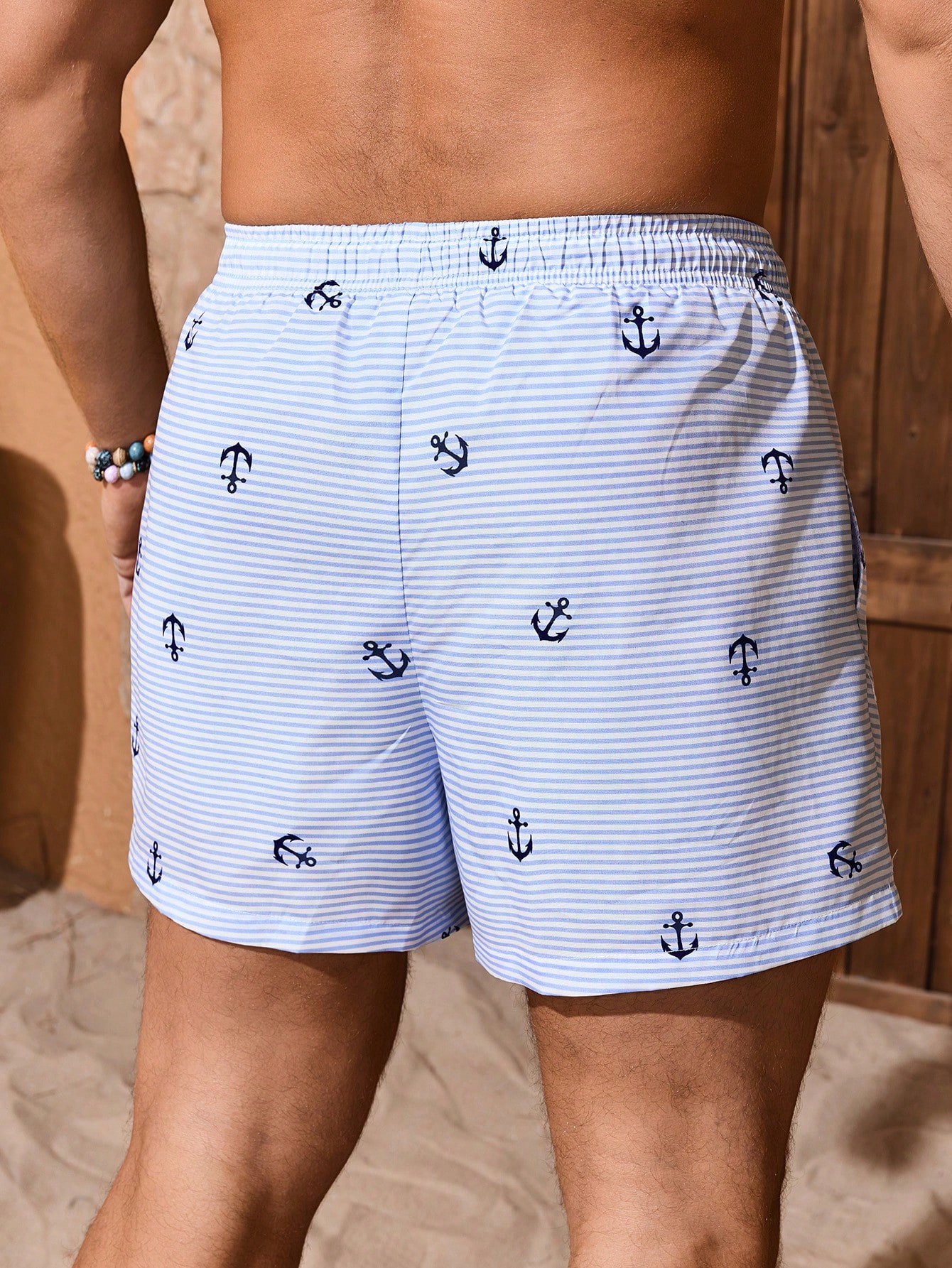 Men's Swimming Trunks Drawstri - Bamboo Fiber Trunk 评论和价格