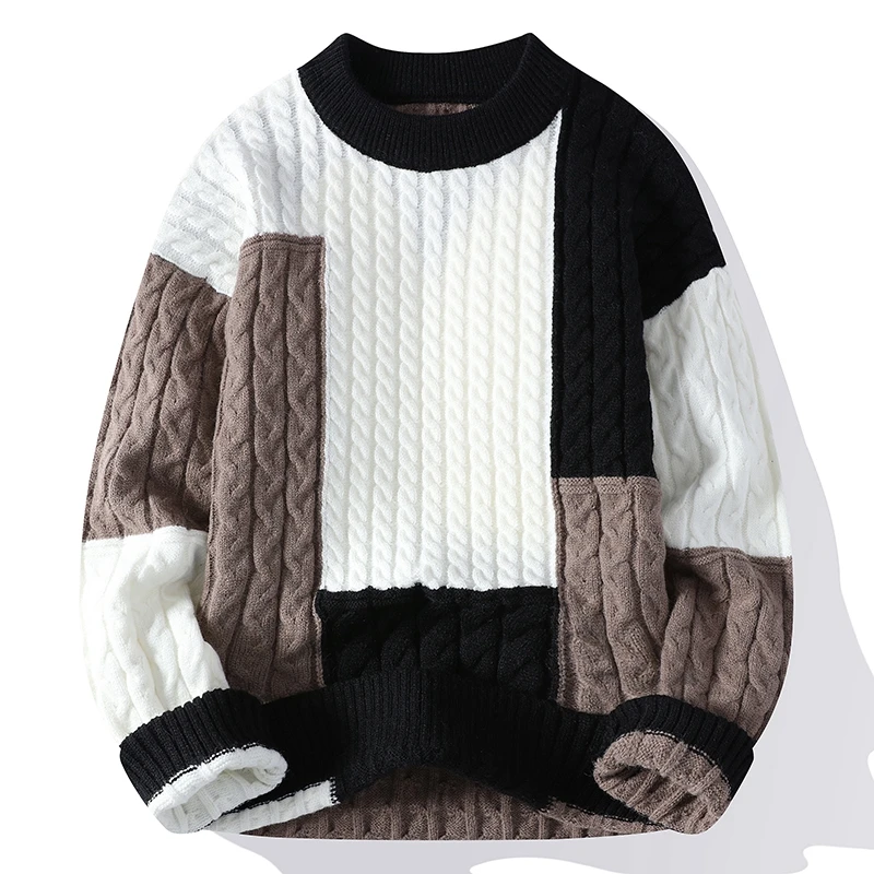 Color Block Sweater for Man Ch - Thermal Long John 评论和价格