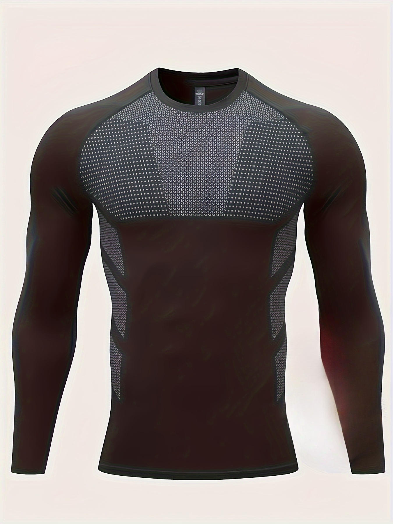 Men's autumn and winter thick  - T Shirt Tight Fit 评论和价格