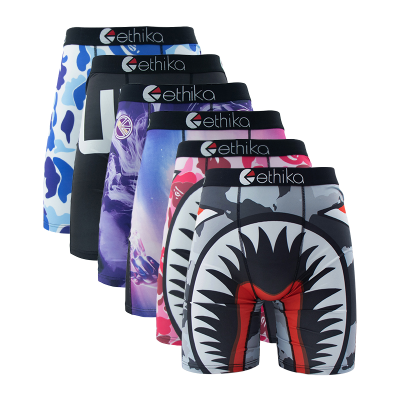 ETHIKA 6Pcs Men Underwear Boxe - Boxer Shorts Modal 评论和价格
