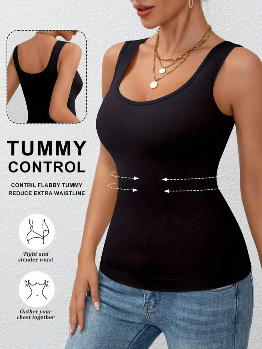 Women Seamless Compression Cam - Sleeveless Undershirt 评论和价格