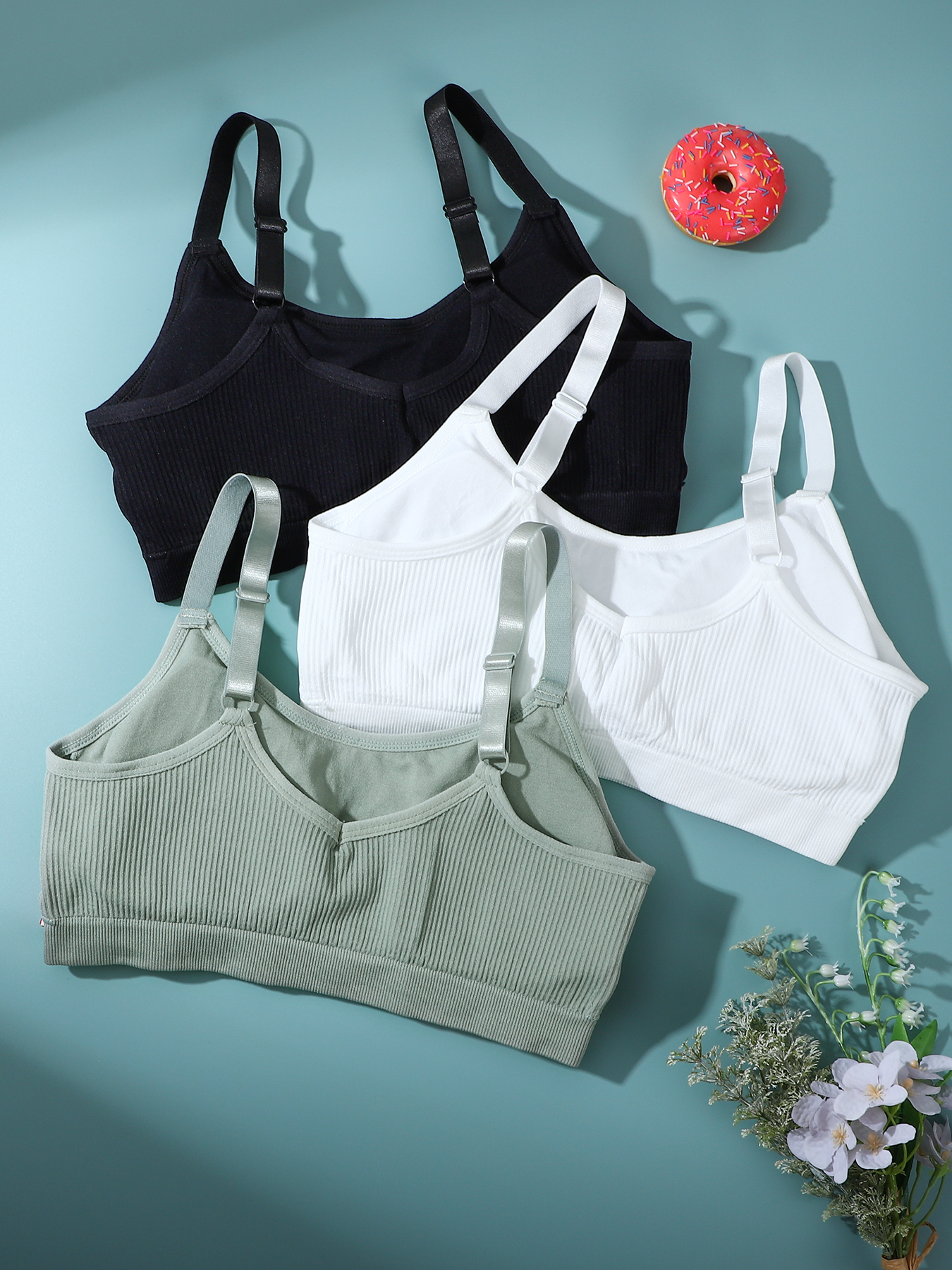 3-Pack - Women's Sports Bra -  - Multi Pack Underwear 评论和价格