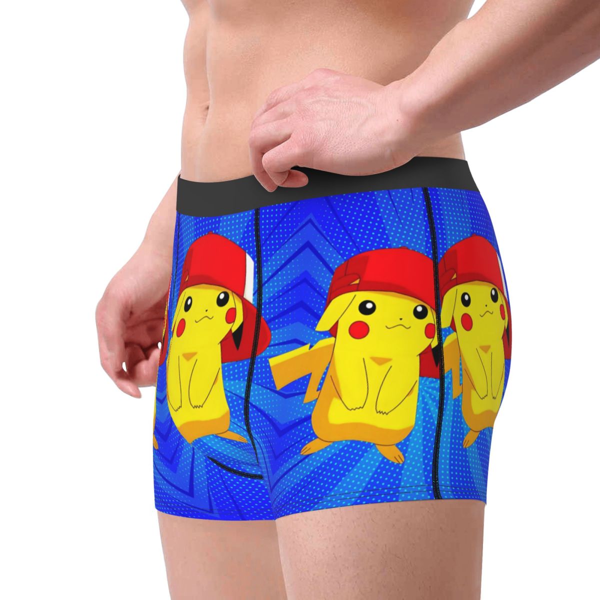 Custom P-Pikachues Anime Colla - Boxer Shorts Modal 评论和价格