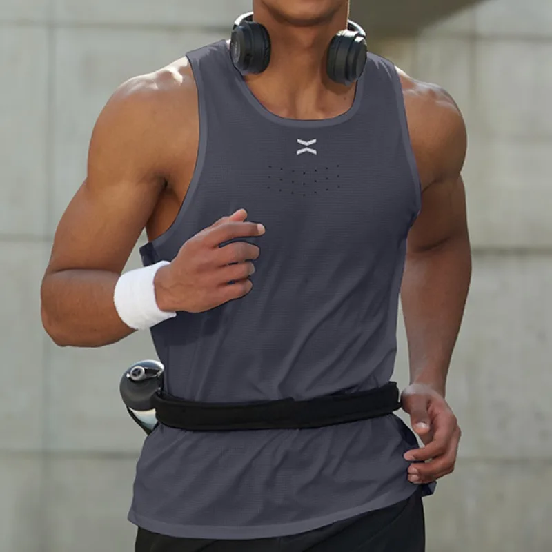 Summer Men's Marathon Vest Bas - Sleeveless Undershirt 评论和价格