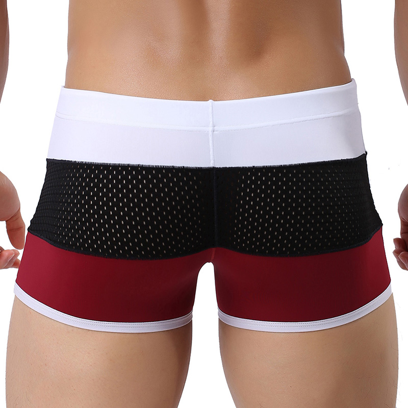 Men's 2026 Mesh Patchwork Boxe - Mesh Sport Boxer 评论和价格