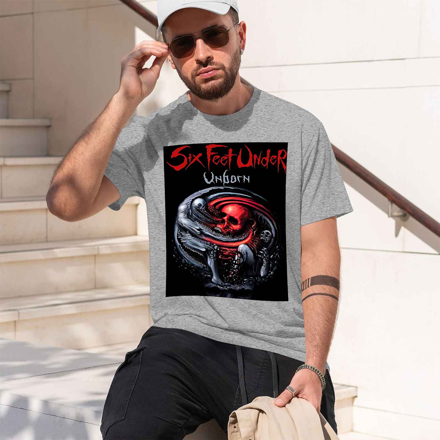 Six Feet Under – Unborn back 2 - Undershirt Crew Neck 评论和价格