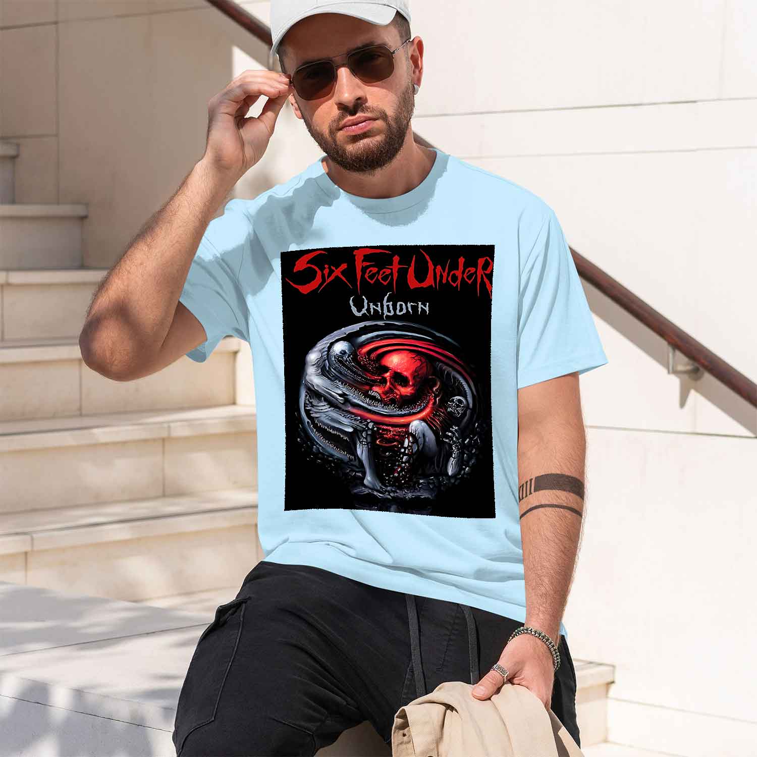 Six Feet Under – Unborn back 2 - Undershirt Crew Neck 评论和价格