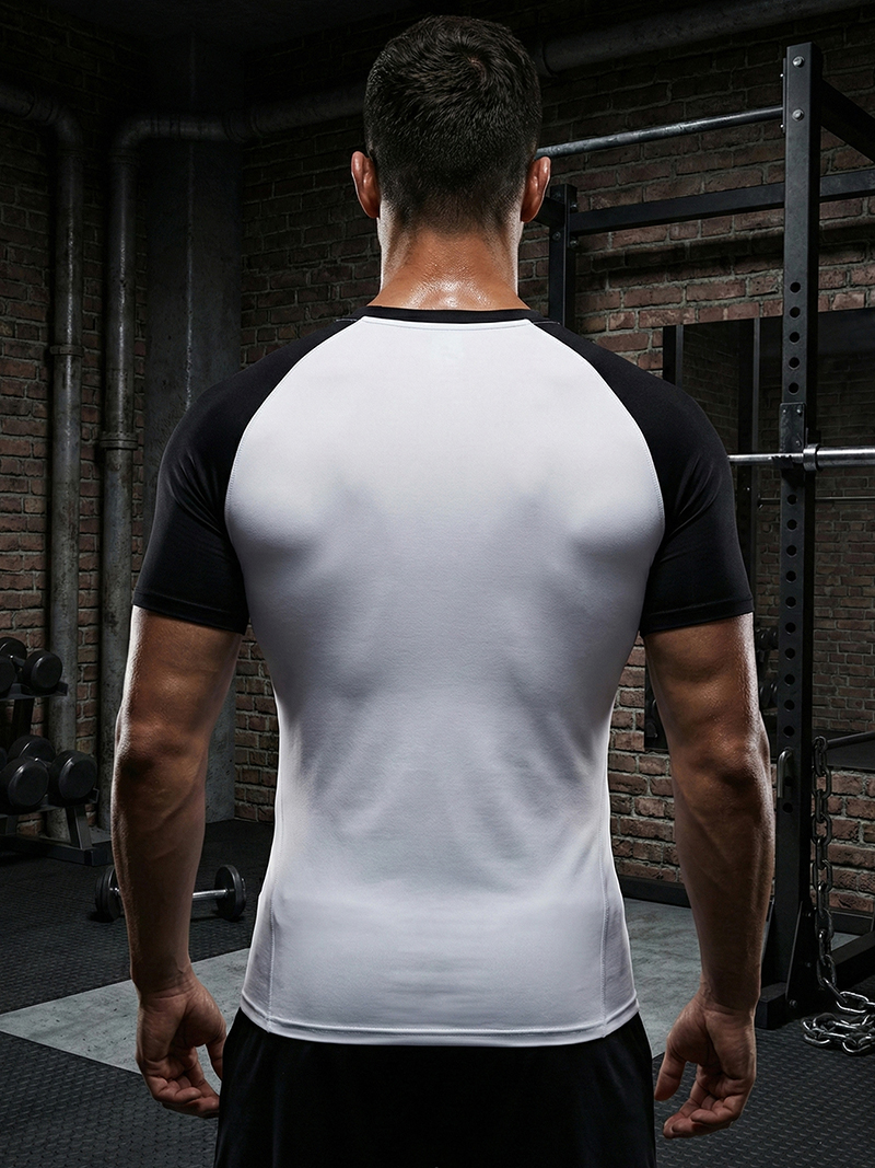 Men's Graphic Short Sleeve Com - Base Layer Top 评论和价格