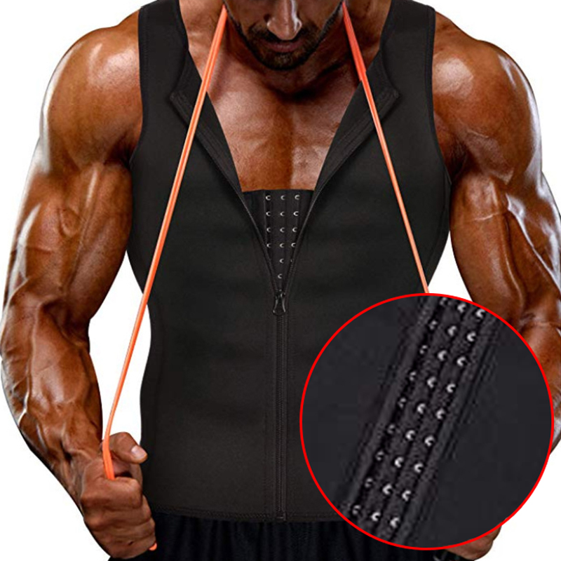 Men's Slimming Sauna Suits Com - Sleeveless Undershirt 评论和价格