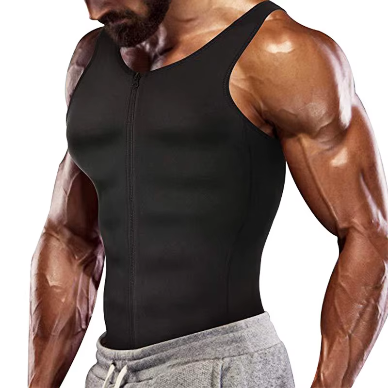 Men's Slimming Sauna Suits Com - Sleeveless Undershirt 评论和价格