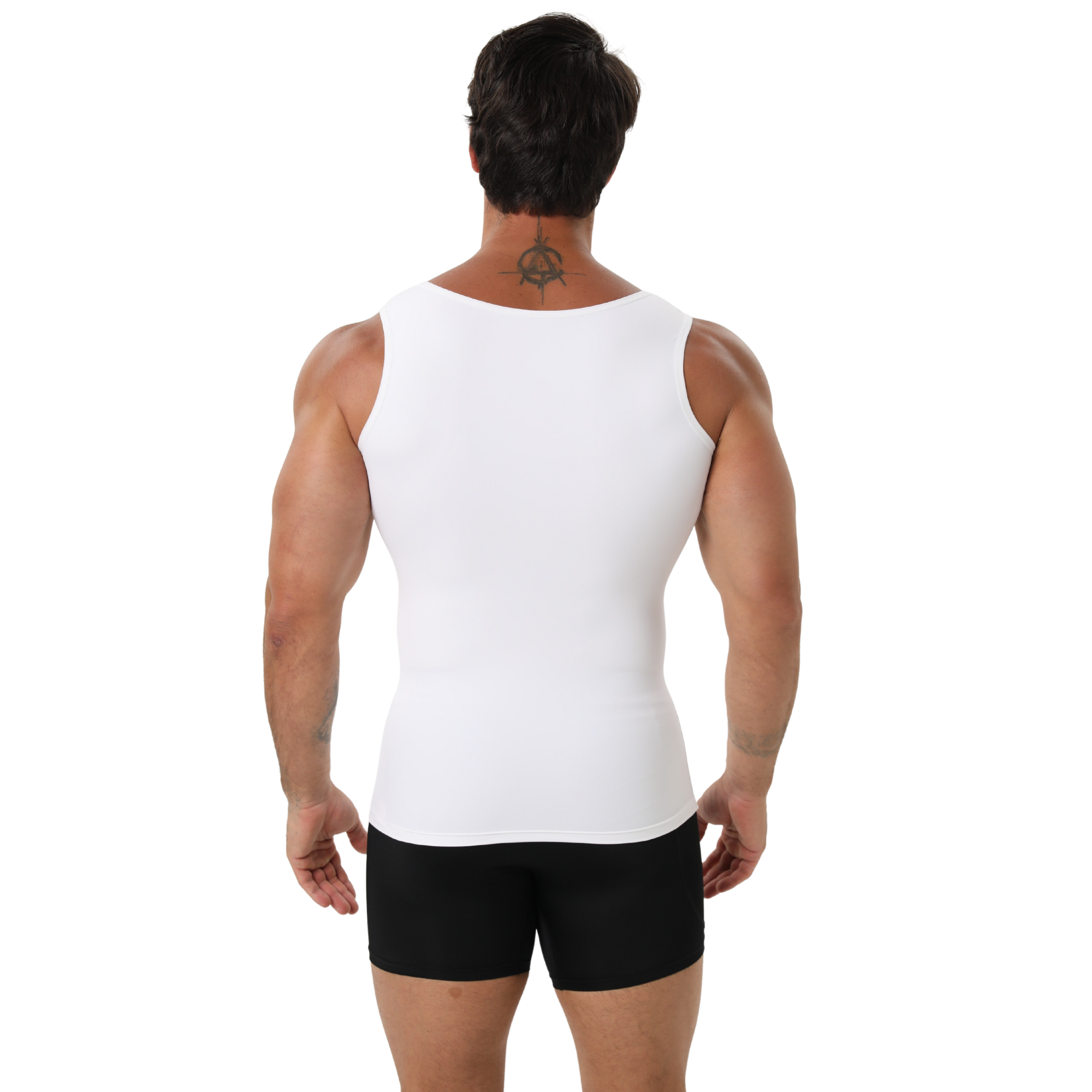 Men's V Neck Compression Shape - Undershirt Crew Neck 评论和价格