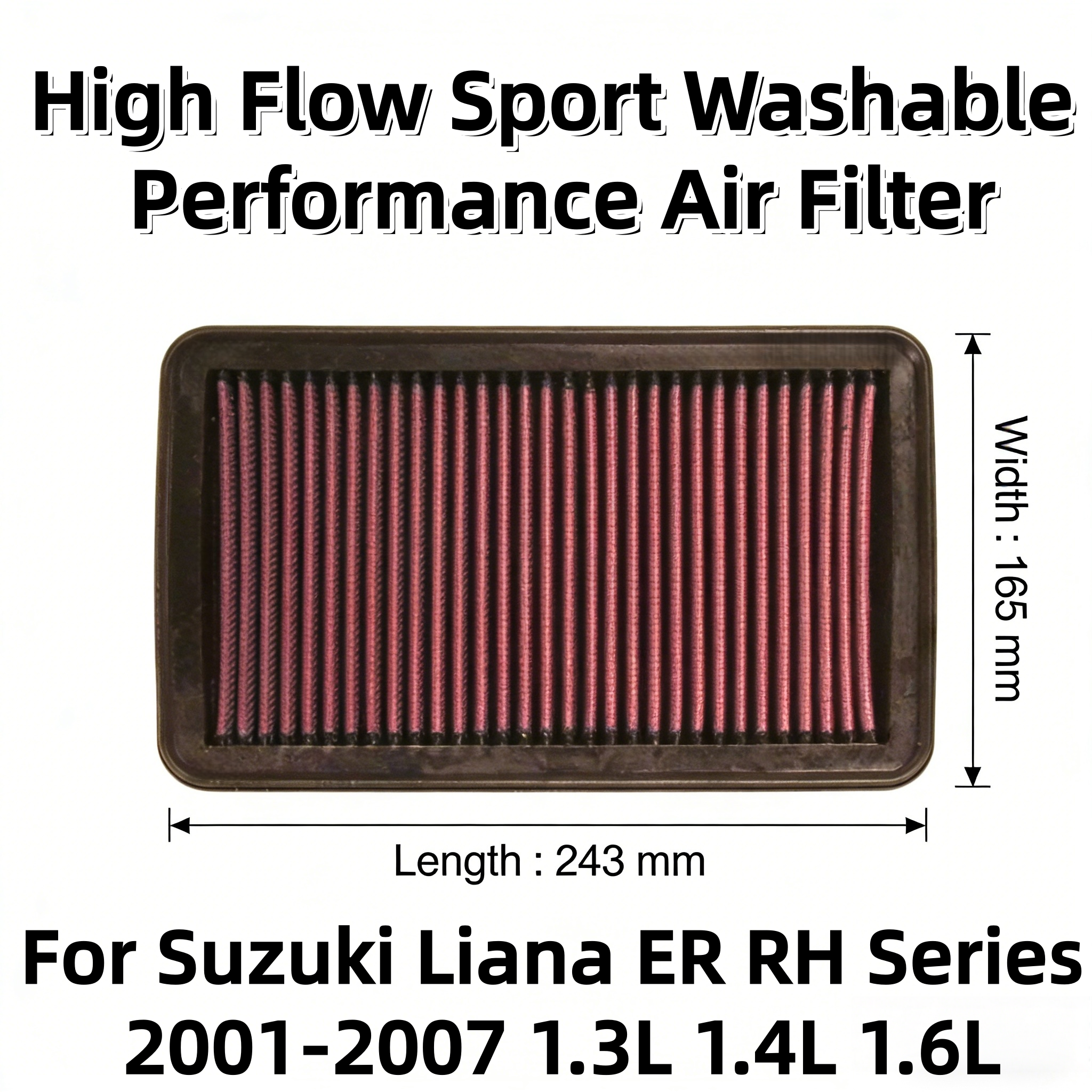 For Suzuki Liana ER RH Series  - Performance Boxer Sport 评论和价格