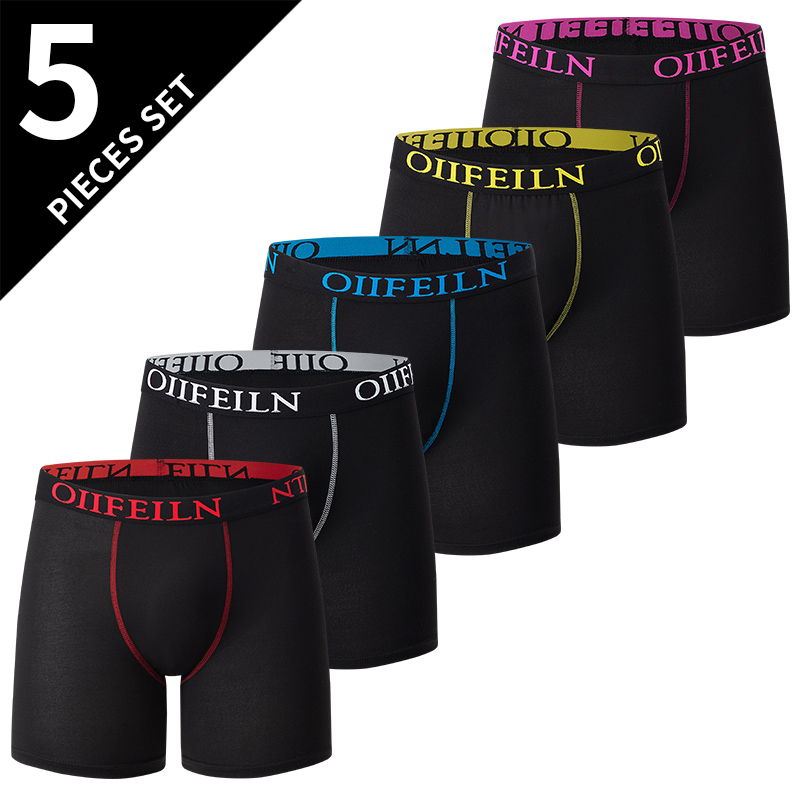 5 /10 Pack Multi Color Men Cas - Multi Pack Underwear 评论和价格