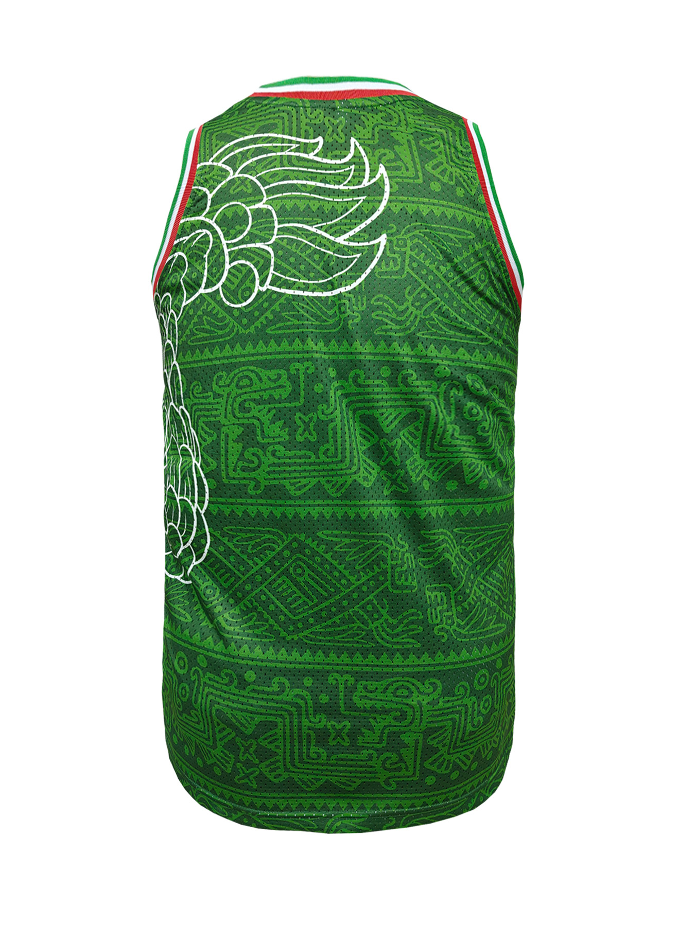 Mexico Embroidered Basketball  - Sleeveless Undershirt 评论和价格