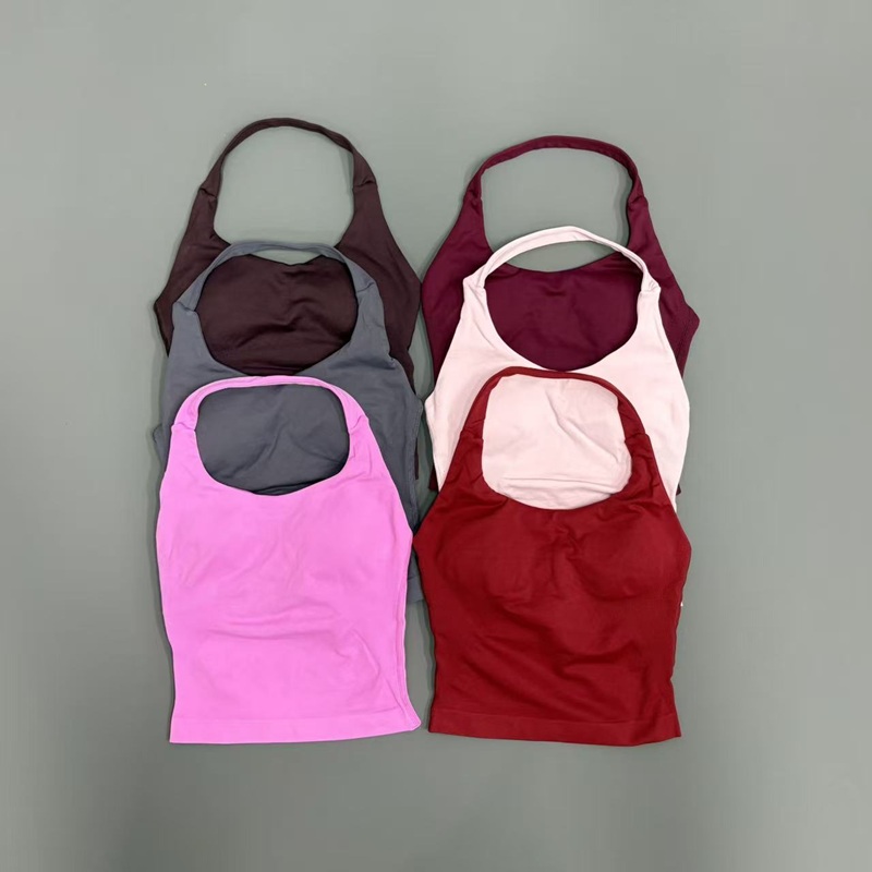 Yoga Tank Top Women Seamless O - Suspender Tank Top 评论和价格