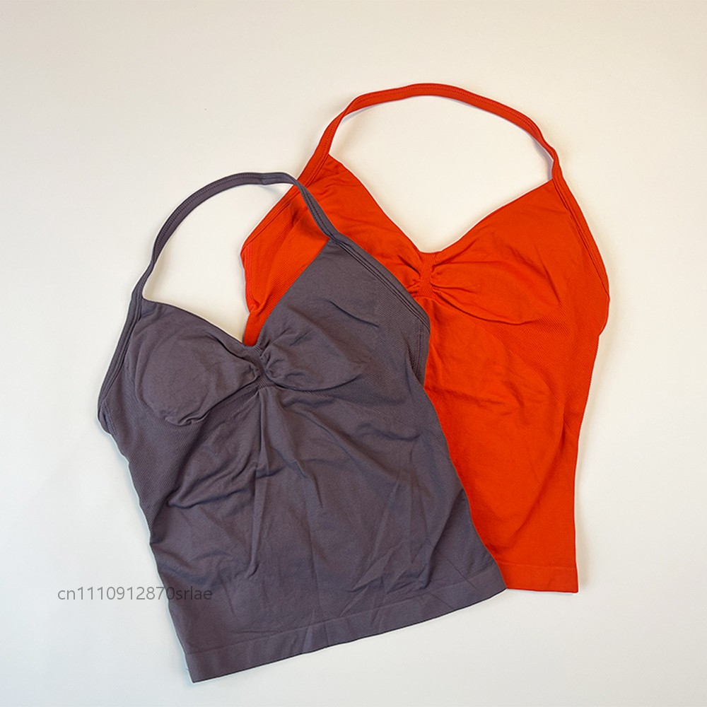 Women's Seamless Halter Strapp - Suspender Tank Top 评论和价格