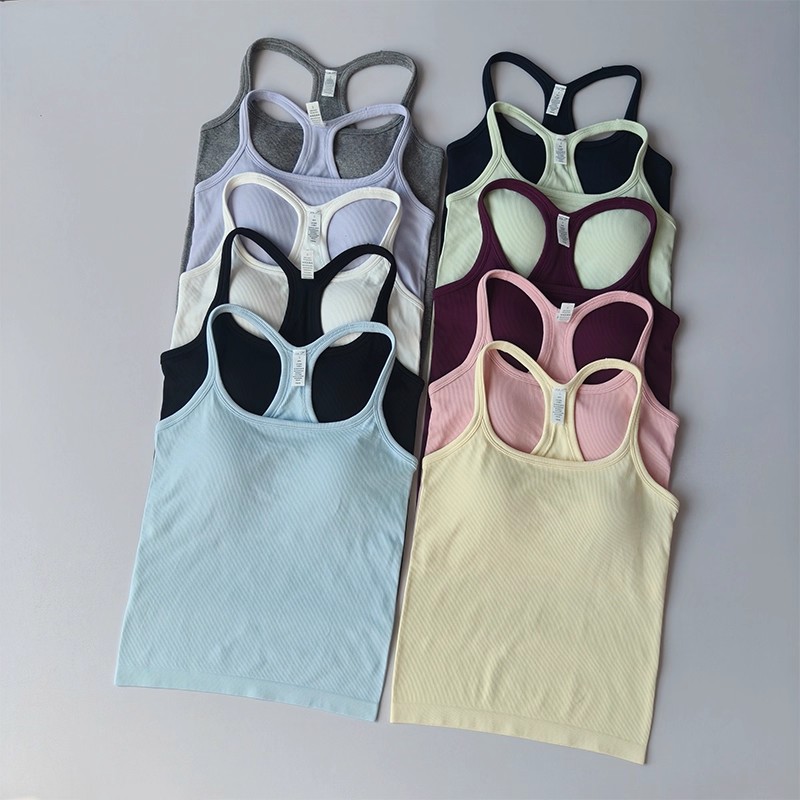 Summer Women's Yoga Camisole S - Tank Top Ribbed 评论和价格