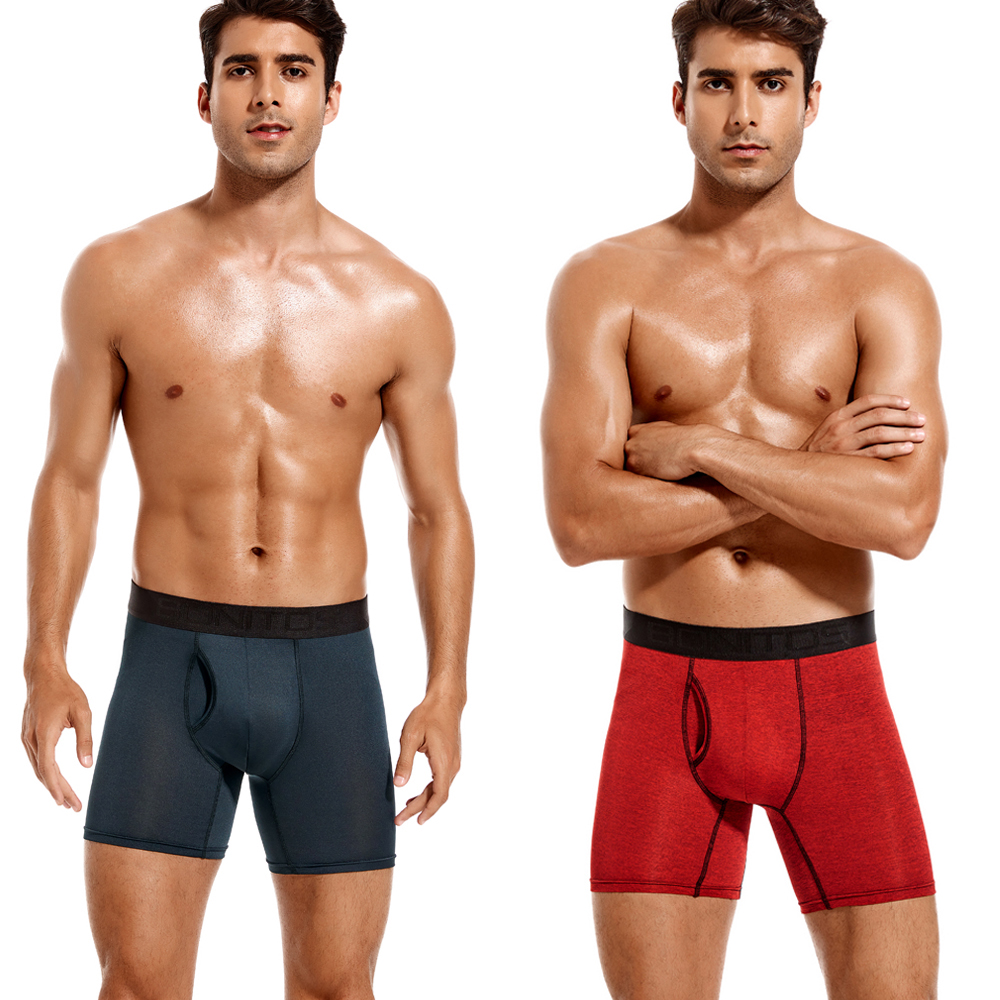 Men's Panties Front Open Under - Boxer Shorts Modal 评论和价格