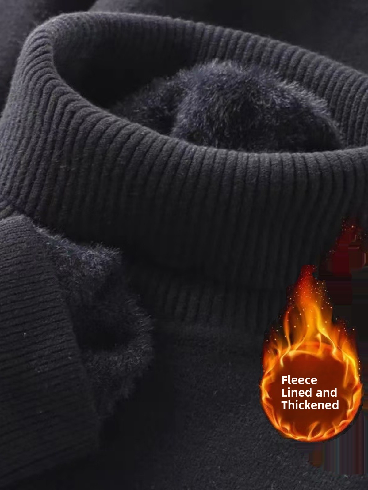 Men's Fleece Lined High Collar - Thermal Long John 评论和价格