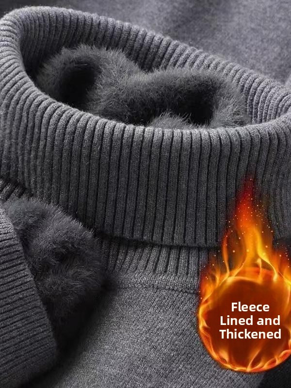 Men's Fleece Lined High Collar - Thermal Long John 评论和价格