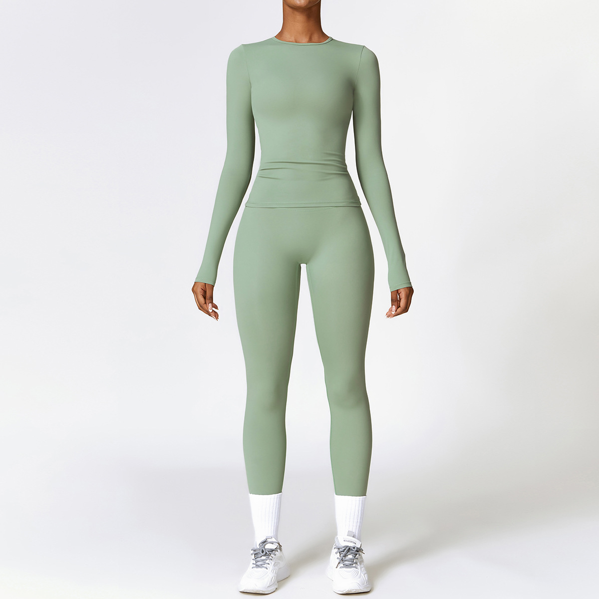 2/3PCS Yoga Set Women Workout  - Compression Long Pant 评论和价格