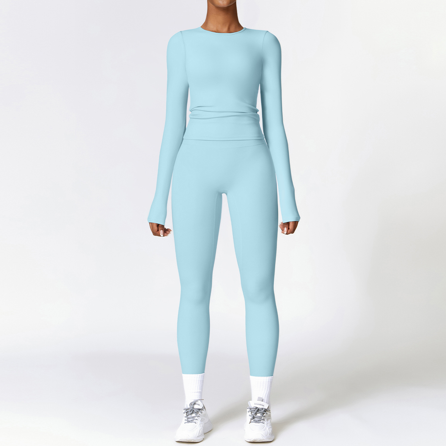 2/3PCS Yoga Set Women Workout  - Compression Long Pant 评论和价格