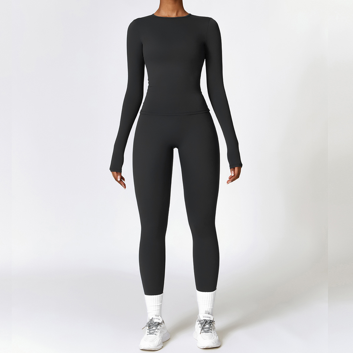 2/3PCS Yoga Set Women Workout  - Compression Long Pant 评论和价格
