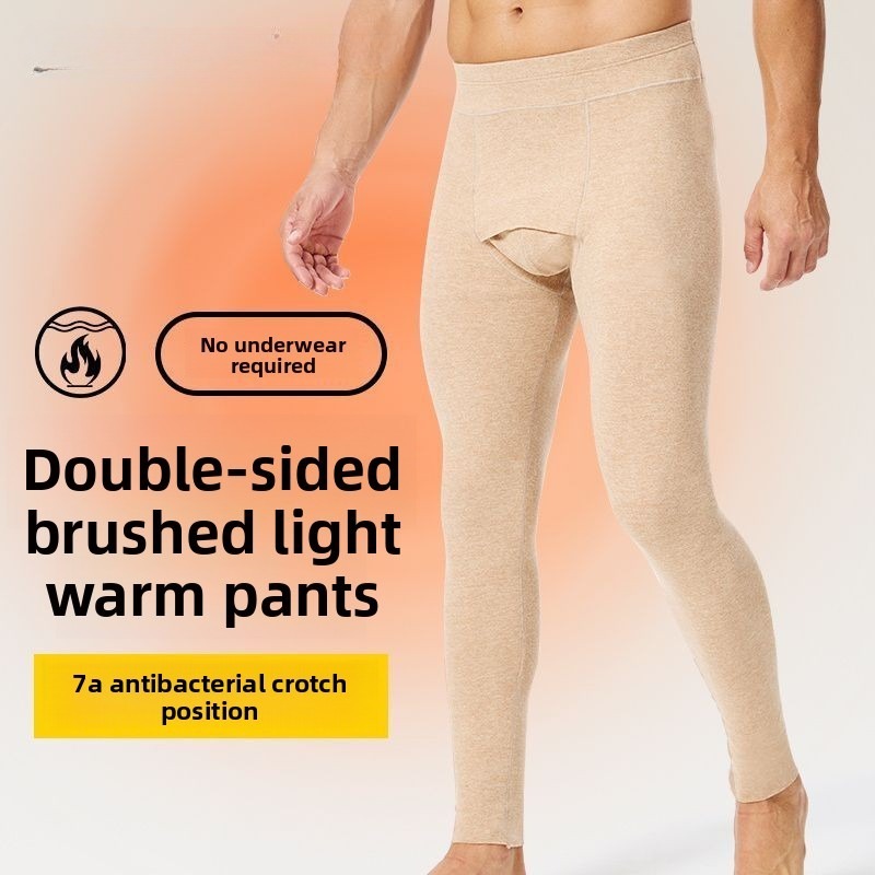 Men Trousers Thermal Pants Dou - Thermal Long John 评论和价格