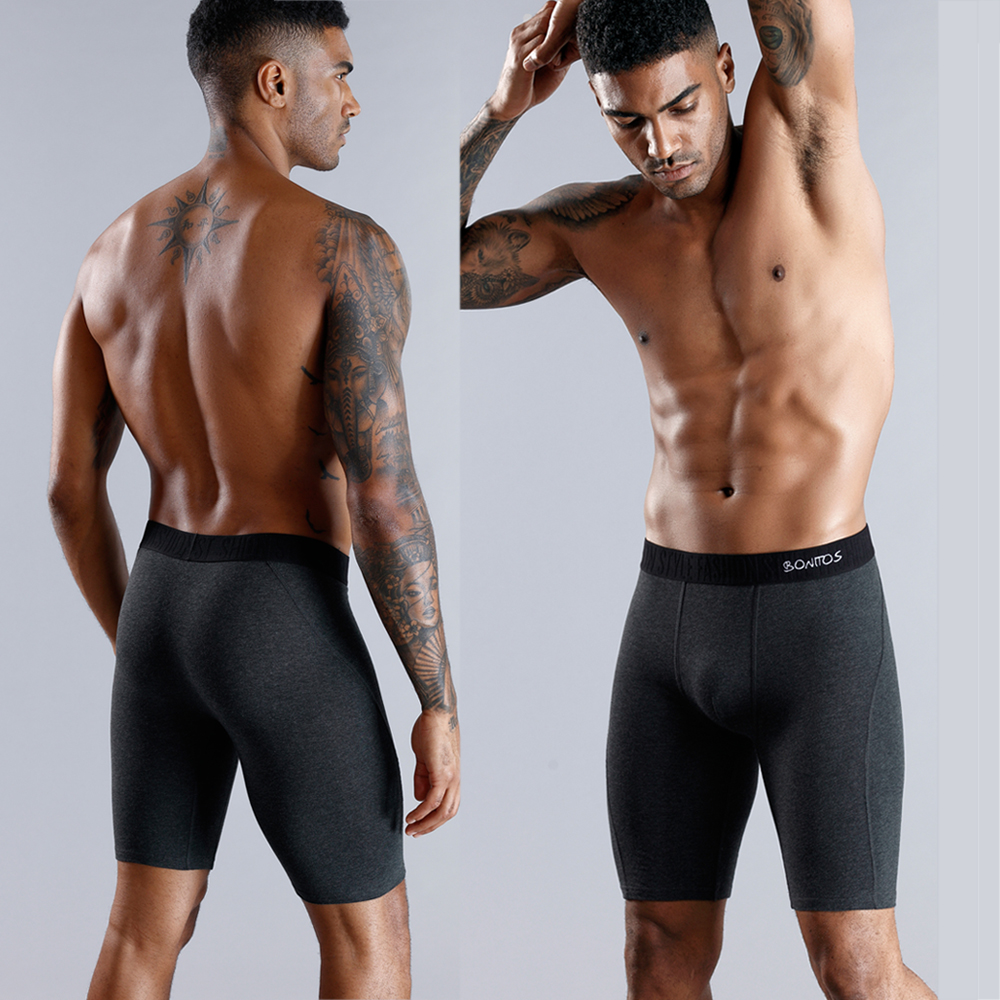 BONITOS Long Boxer Shorts Pant - Boxer Brief Pack Cotton 评论和价格