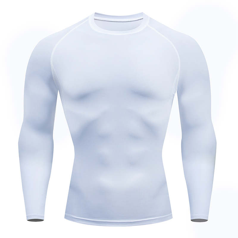 Men Bodybuilding Sports T-Shir - T Shirt Tight Fit 评论和价格